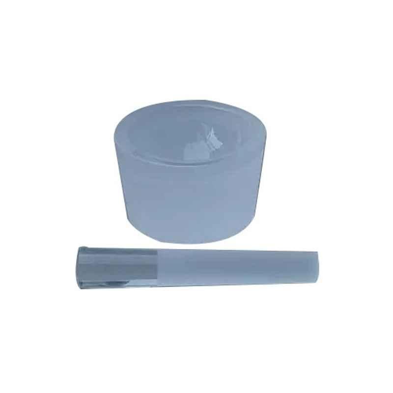 Lab Plus High Purity Quartz Mortar 100x80x37mm (Outer Dia.xInner Dia.xDepth), LP-3239