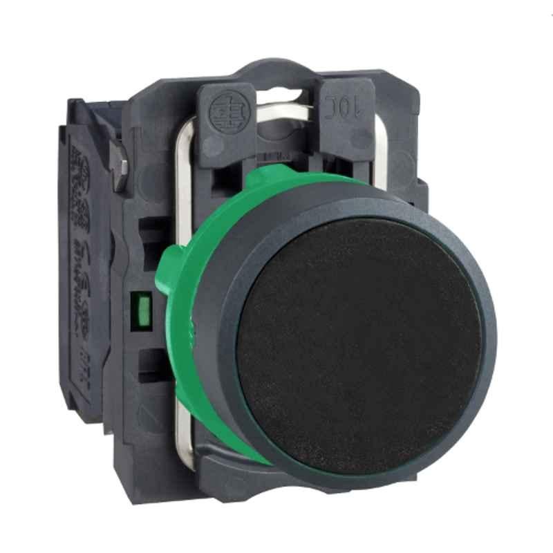 Schneider 22mm 1-NO Black Flush Push Button, XB5AA21
