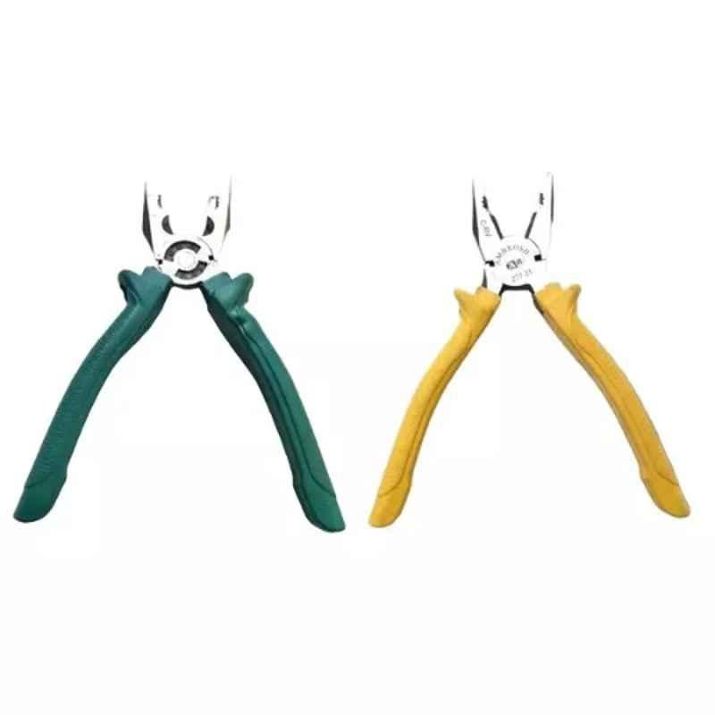 Sky Blue 2 Pcs 7.8 inch Lineman Plier Combo, SBE_PLIER_COMBO_MOD_01205