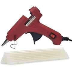 Gunstick 20W Red Glue Gun with 25 Pcs Transparent Glue Sticks