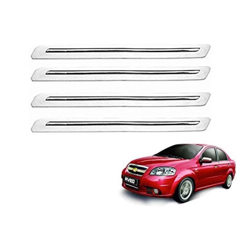 Kozdiko 4 Pcs White Car Bumper Protector Set for Chevrolet Cruze