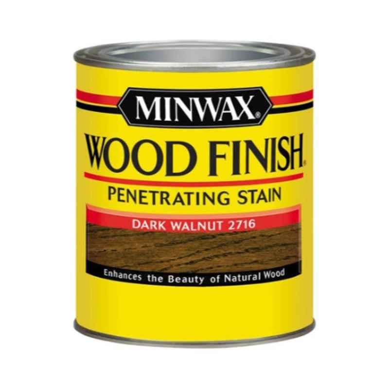 Minwax 1 Quart Dark Walnut Wood Finish Penetrating Stain, 70012444