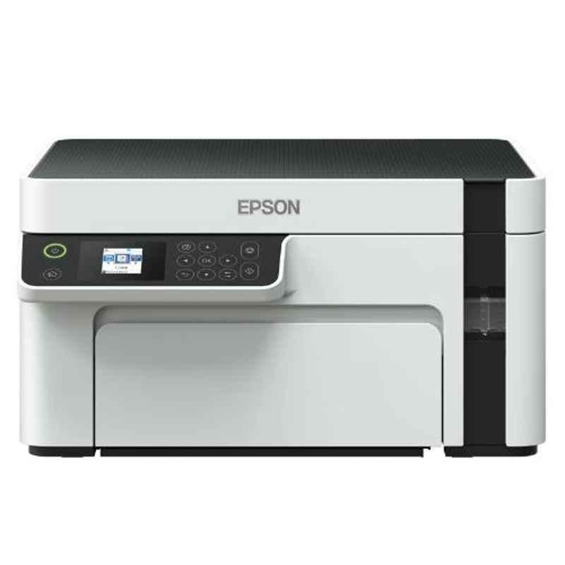 Epson EcoTank M2120 WiFi Monochrome All-In-One Ink Tank Printer with 3 Years Warranty, C11CJ18505