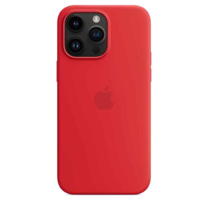 Apple Silicone Red iPhone 14 Pro Case with MagSafe, MPTG3ZE-A