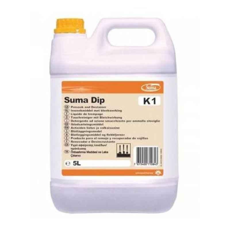 Diversey Suma Dip K1 5L Liquid Destainer, 4058701 (Pack of 2)