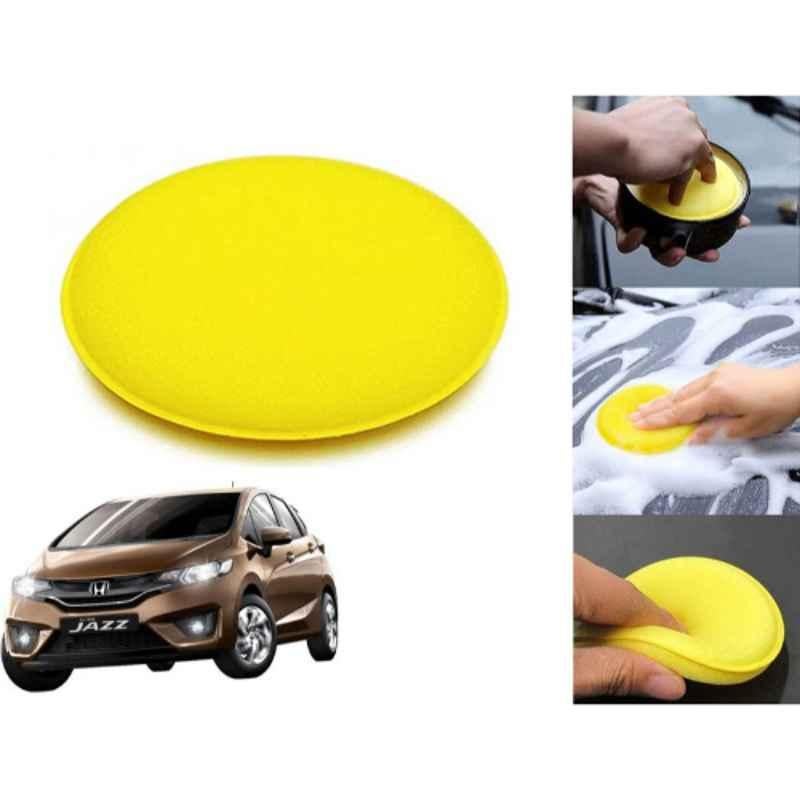 Auto Pearl Polyurethane Beige Washing & Waxing Polish Foam Sponge for Jazz 2015 S V