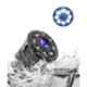 Riderscart 8 LED Black Waterproof 170 deg Wide Angle Car Rear View Reverse Parking Camera with Night Vision