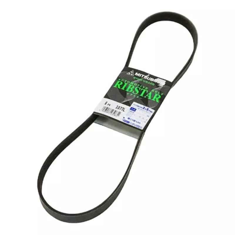 Mitsuboshi Rib Star 1077mm 6 Threaded PK-Type Belt, 6PK1077L