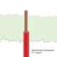 Polycab Green 1.5 Sqmm Red Single Core Multi Strand Heavy Duty FR PVC Housing Wire, Length: 90 m