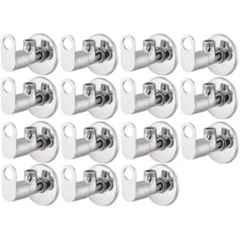 Senkiddpro Prime Stainless Steel Chrome Finish Wall Mounted Angle Cock (Pack of 15)