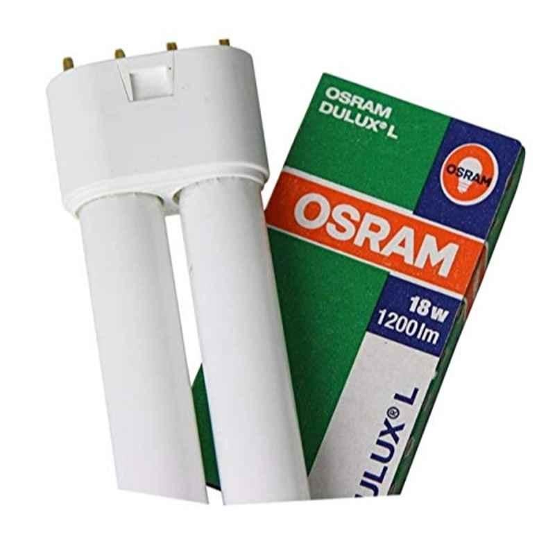 Osram Dulux-L 18W 2G11 Cool White CFL Lamp (Pack of 10)