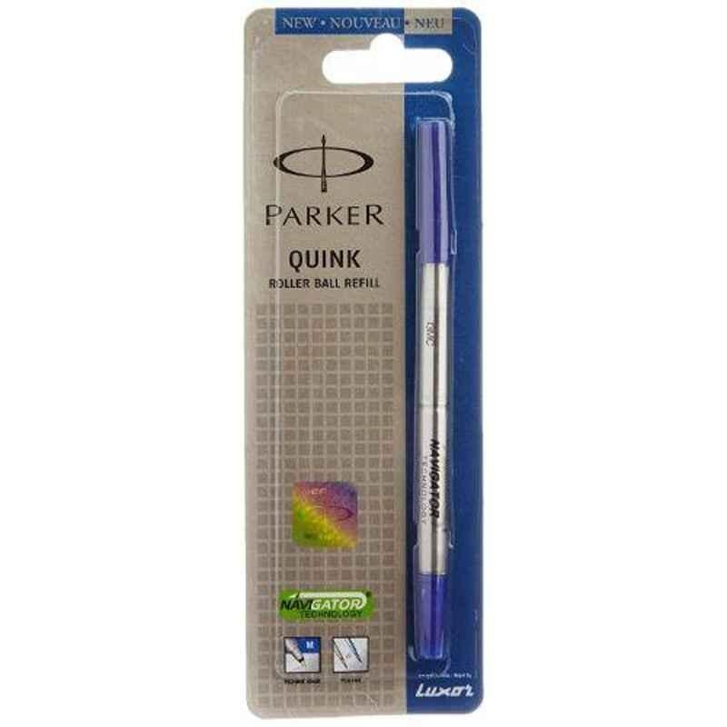 2 x Genuine Parker Medium Fine Ball Point or Rollerball Pen Refill