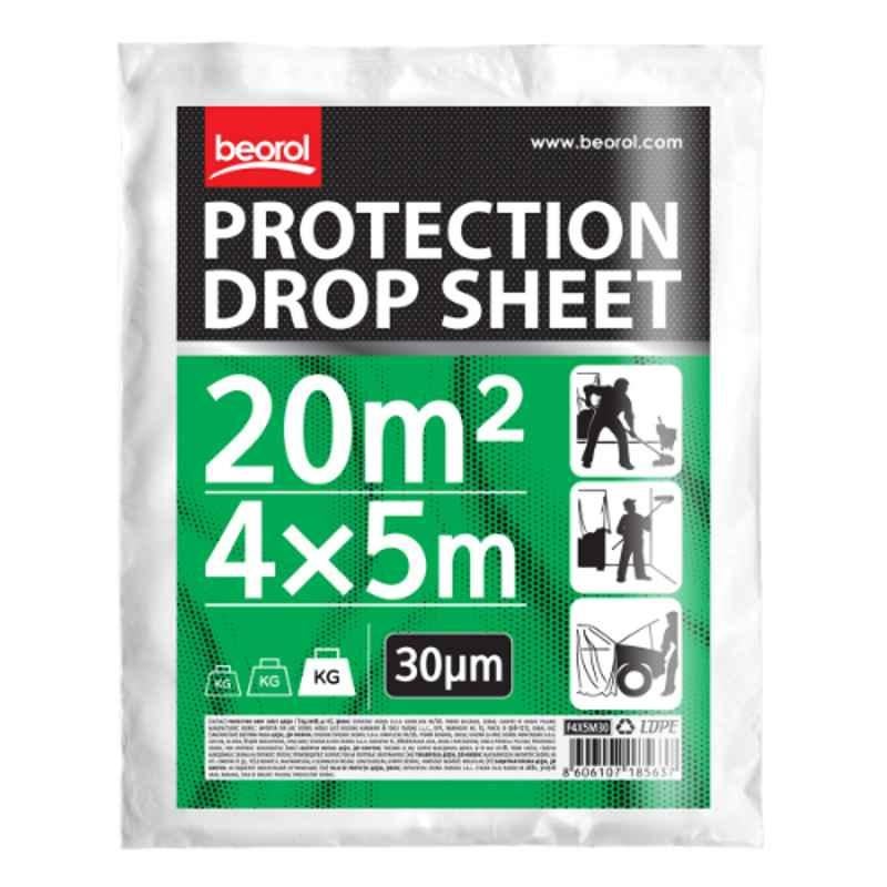 Beorol 13.1x16mm 4 ft Protection Drop Sheet, F4x5M30