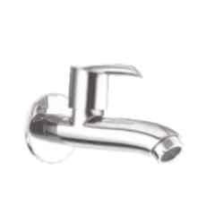Somany Cella Brass Chrome Finish Long Nose Bib Tap, 272211150031
