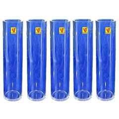 Lab Junction Test Tubes, 5 Pcs Colorimeter Test Tubes for Photo Colorimeter 3.5ml with Stand