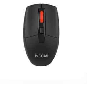 iVoomi Luxure Black Wireless Laser Mouse, IV-WM01