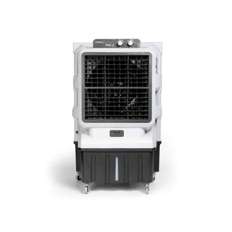 Thermocool Bolt 270W 95 Litre Plastic Grey Desert Cooler with Honeycomb Pad Cooling & 1 Year Warranty, 95LCOOLER