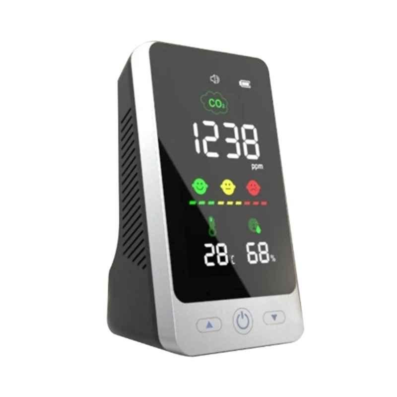 HSETIN MxRady 3000mAh 5V Multifunctional 4-in-1 CO2 Monitor with LCD Display
