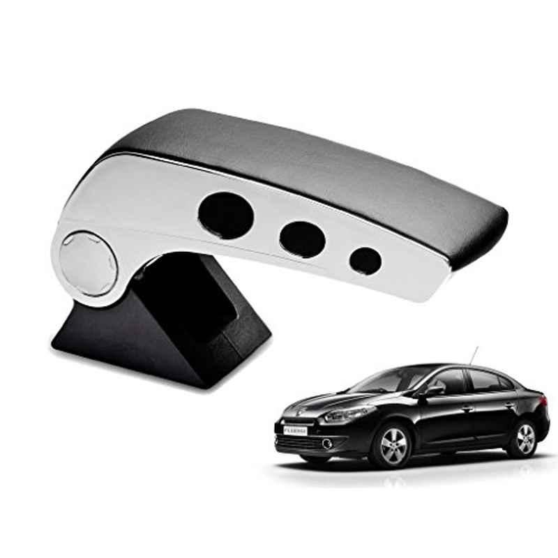 Kozdiko Black Chrome Finish Car Armrest for Renault Fluence