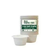 Eco Aaroyaa 30ml Bagasse Dip Cup (Pack of 100)