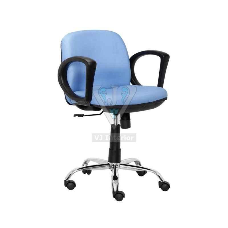 VJ Interior 18x18x16 inch Light Blue Conference Room Chair, VJ-1032