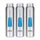Baltra Relax 1000ml Stainless Steel Silver Single Walled Water Bottle, BSL294 (Pack Of 4 )