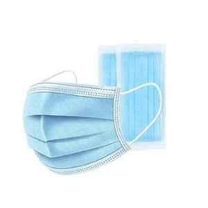 Healthchoice 3 Ply Non Woven Fabric Face Protection Mask with Nosewire (Pack of 50)