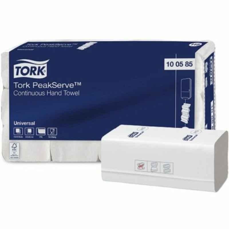 Tork PeakServe White 410 Sheets 1 Ply Continuous Hand Towel Tissue