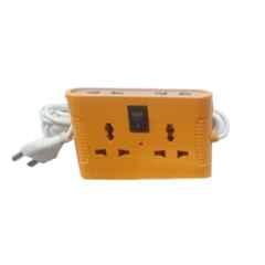 Silcon Gold MS 102 4+1 2.5m 220W Plastic Yellow Extension Board
