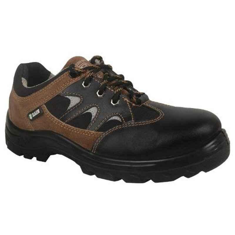 Zain Zm-Dexter Leather Steel Toe Camel Sporty Work Safety Shoes, 82333-07, Size: 6