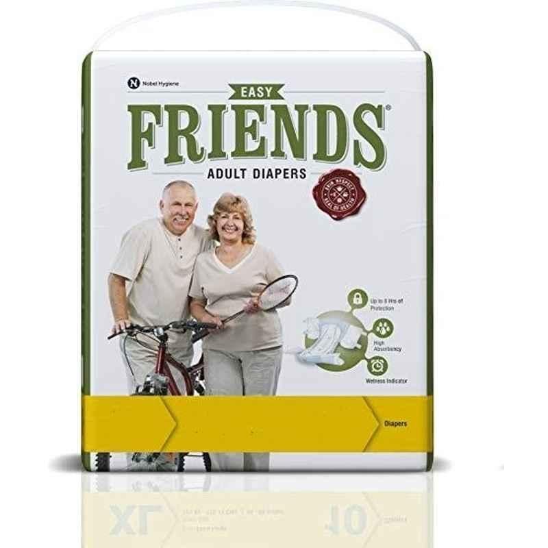 Friends Easy 10 Pieces Extra Large Adult Diaper