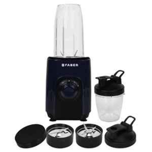 Faber Aria Pro 600W ABS Denim 2-in-1 Mixer Grinder Blender with 2 Years Warranty, 131.0756.273