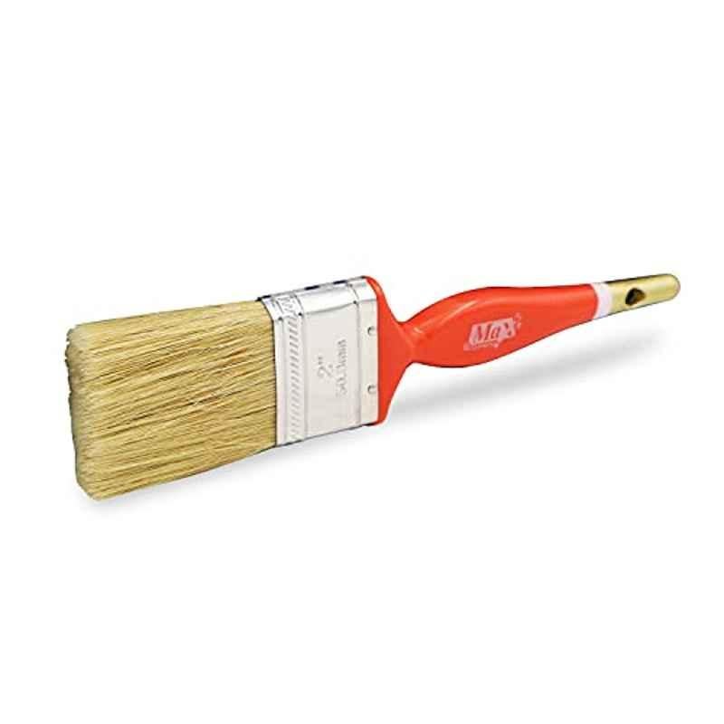 Max Germany 3 inch Wooden & Plastic Handle Paint Brush, PBM-75
