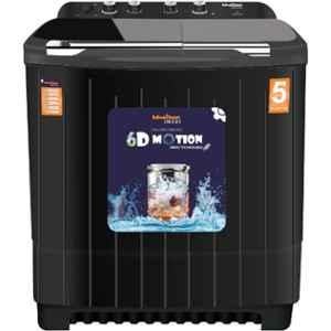 Khaitan Orfin KOSWM95016D 9.5kg Greyish Black 6D Top Load Semi Automatic Washing Machine