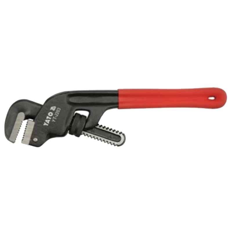 Yato 250mm Offset Type Pipe Wrench with PVC Handle, YT-2201