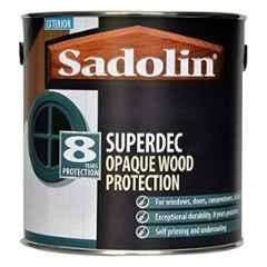 Sadolin 1 Litre Black Exterior Wood Stain, 5028853