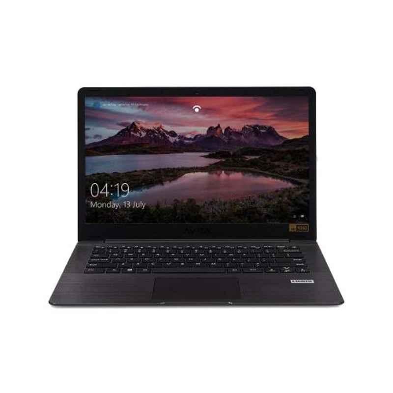 AVITA PURA 8th Gen Core i3-8145U/4GB/256GB SSD/Windows 10 Home & 14 inch Metallic Black Laptop with 3 in 1 Grey Sleeve and 2 Years Warranty, NS14A6INT441-MEGYB
