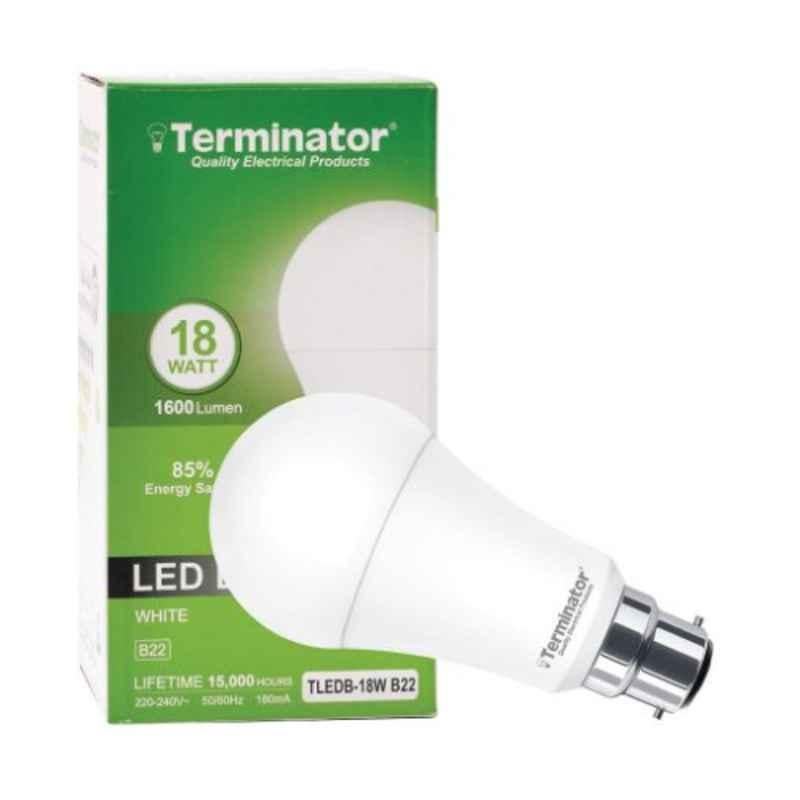 Terminator 18W White LED Bulb, TLEDB-18W B22