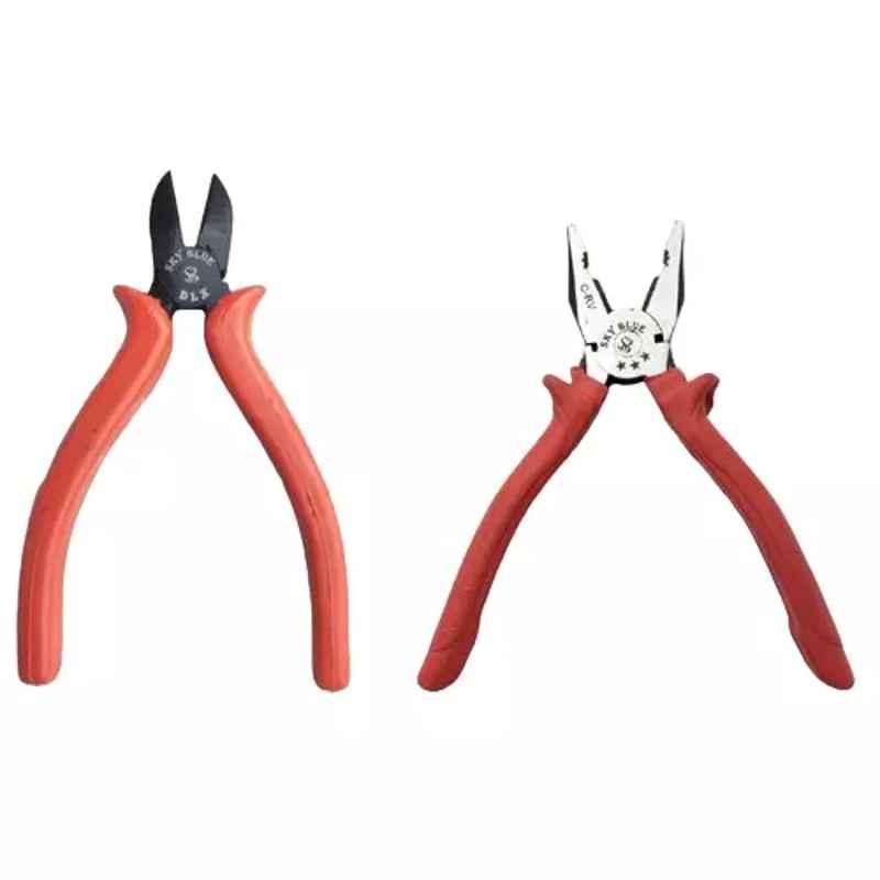 Sky Blue 2 Pcs 8 inch Lineman Plier Combo, SBE_PLIER_COMBOS_COMBO_681