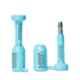 Warner WS 4 Light Blue Ferrolock ISO Anti-Spin Bolt Seal with Bridge
