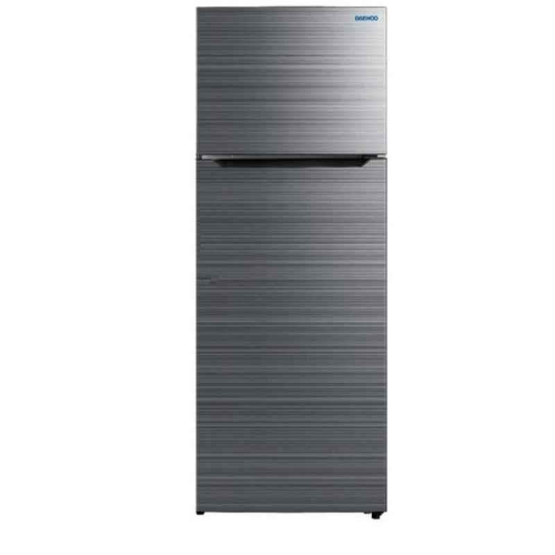 Daewoo 411L Silver Top Mount Refrigerator, DW-FR-559VS