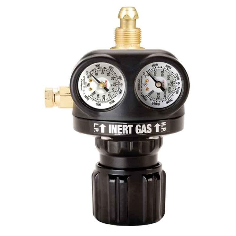 Victor Edge 200psig Black Single Stage Inert Gas Regulator with Colour Coded Knobs, ESS4-200-580