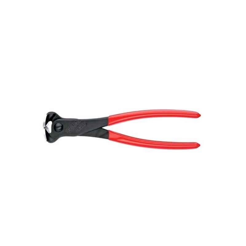 Knipex 160mm Red & Black Wire End Cutting Nipper, 68-01-160