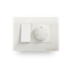 Wipro North West Stylus Plus 6A 1M Matt White Two Way LED Switch, SR211-PLUS
