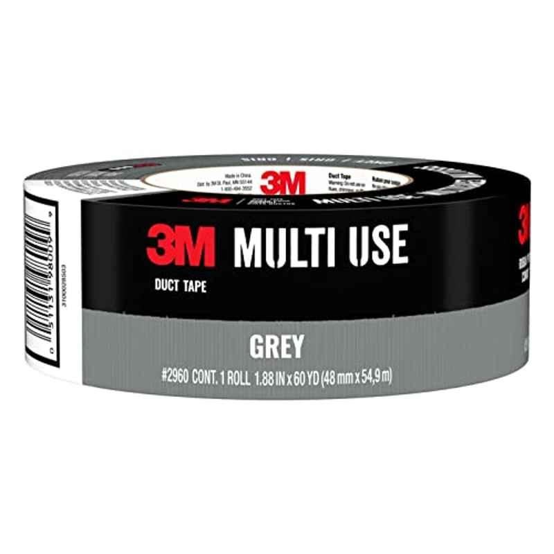 3M 1.88 inch 60 Yards Multi-Use Duct Tape for Home & Shop, 2960-A
