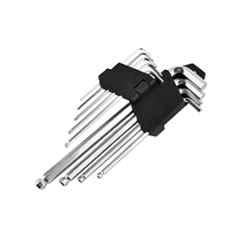 Fulcrum 1.50-10mm 9 Pcs Steel Long Ball Allen Keys Set