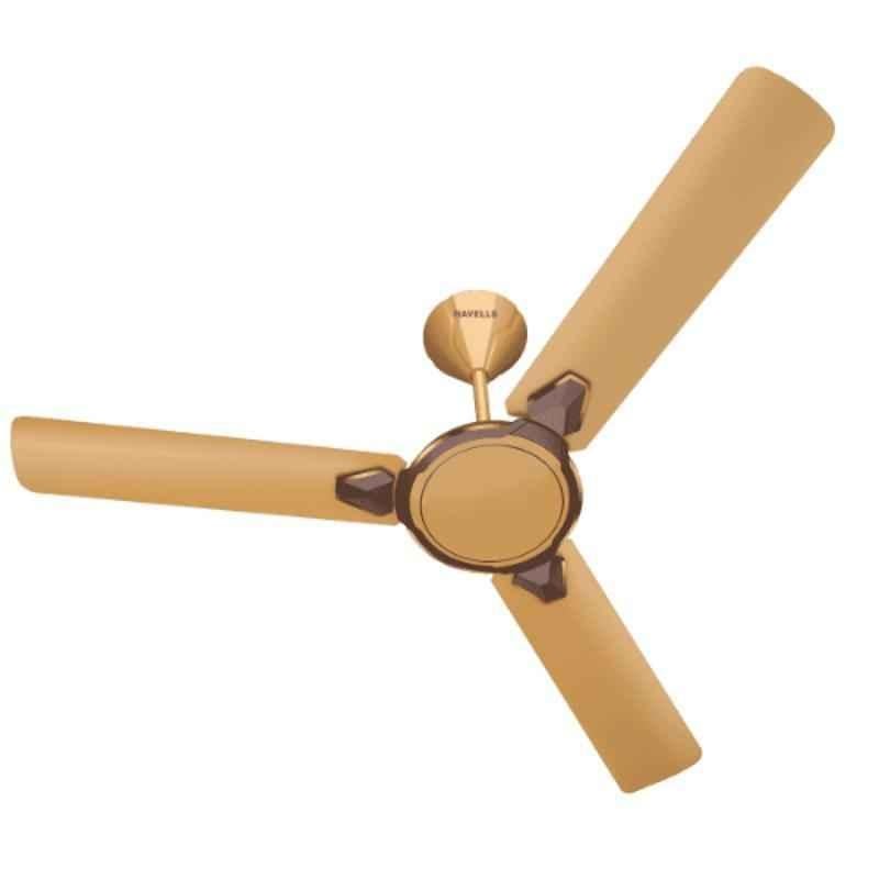 Havells 390rpm Ambrose Pearl White Wood Ceiling Fan, FHCAMSTPWW48, Sweep: 1200 mm