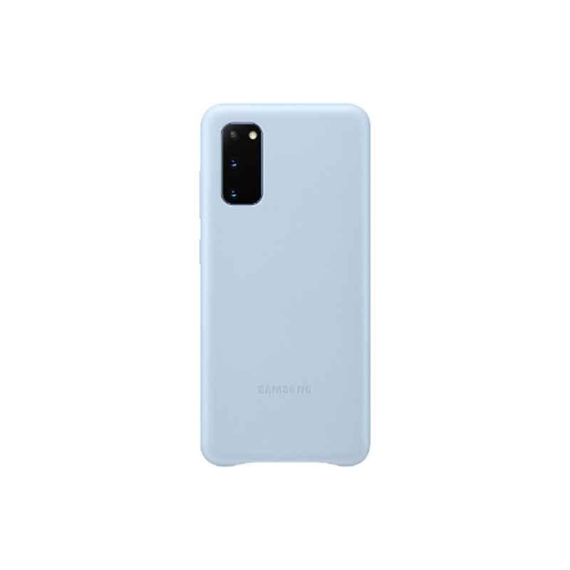 Samsung�Leather Blue Mobile Cover for Galaxy S20 Plus, EF-VG98