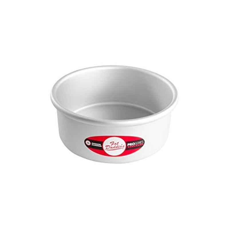 Fat Daddios Aluminum Silver Round Cake Pan, PRD-73