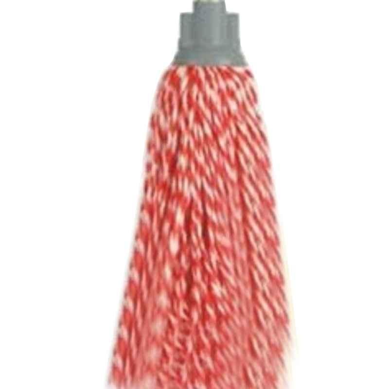 Chemex 180g Red Mopatex Microfiber Round Wet Mop Head with Holder
